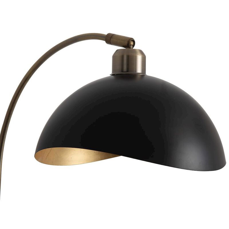 NOVA OF CALIFORNIA Luna Bella Wall Sconce - Weathered Brass, Matte Black