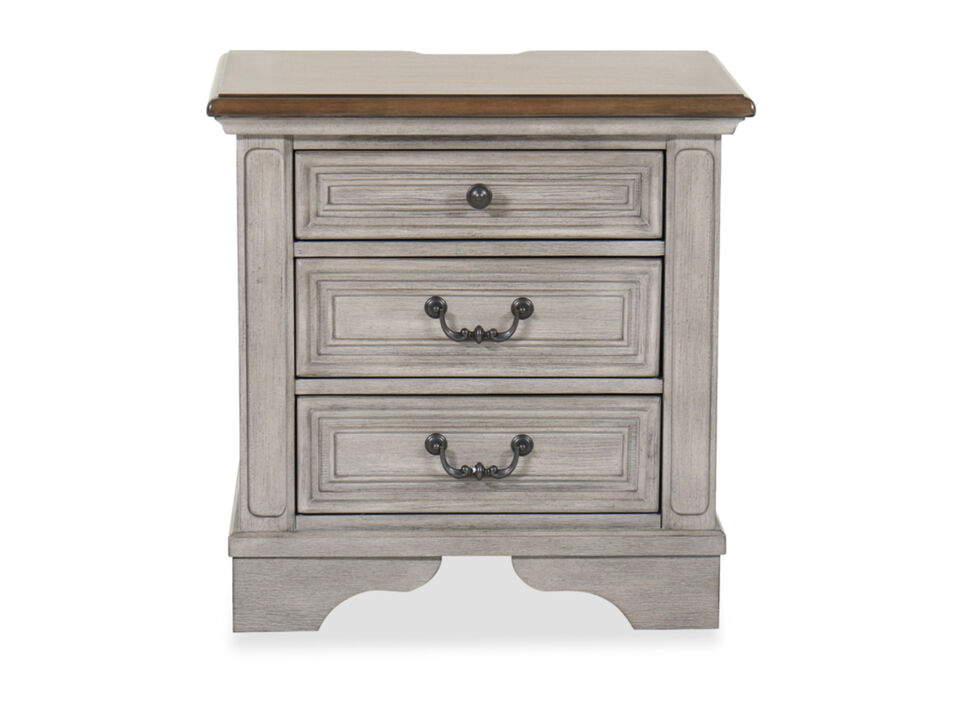 Lodenbay Three-Drawer Nightstand