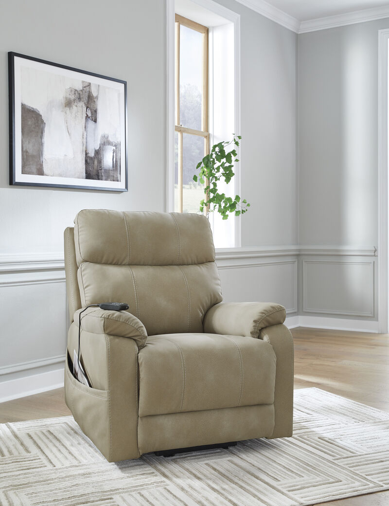 Sand Power Lift Recliner