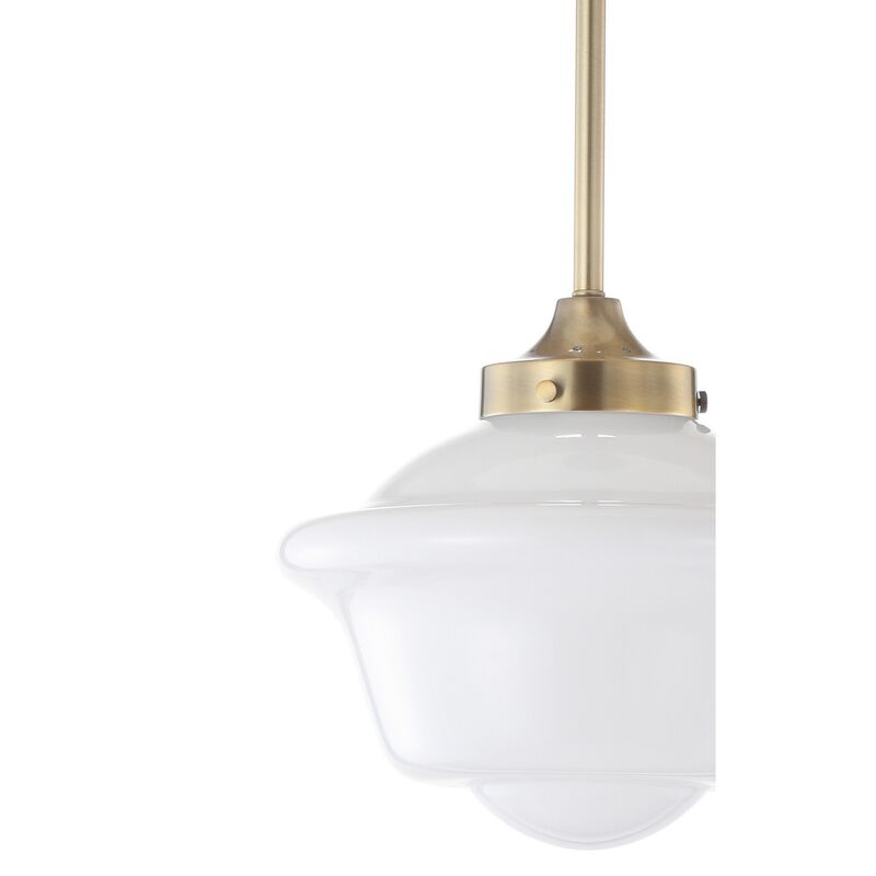Kurtz Adjustable Drop Metal/Glass LED Pendant