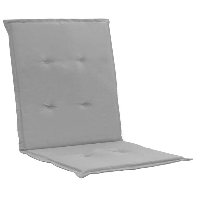 vidaXL Garden Chair Cushions 4 pcs Gray 39.4"x19.7"x1.2"