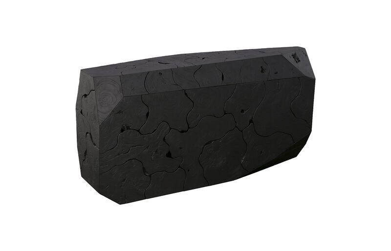 Prism Black Console Table
