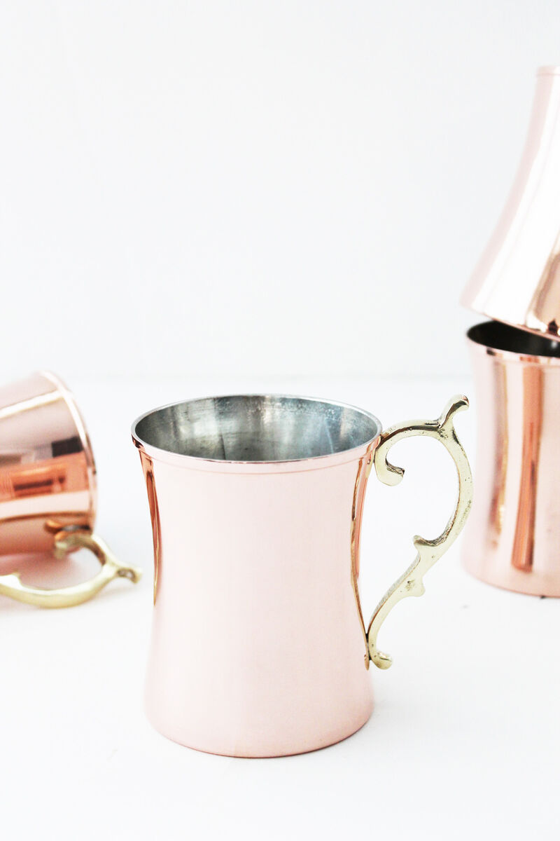 Coppermill Kitchen Vintage Inspired Cocktail Mug Set/4