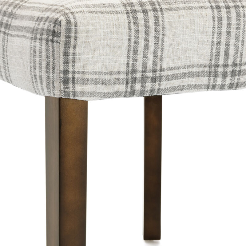 Merax Contemporary Fabric Dining Chairs 2 Pieces