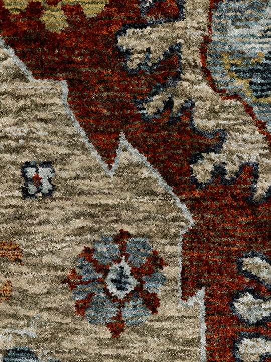 Aberdeen 2' x 3' Red Rug