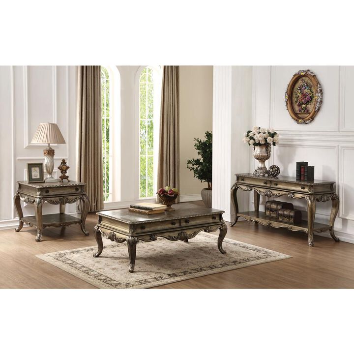 Acme Furniture Coffee Table, Vintage Oak 86030