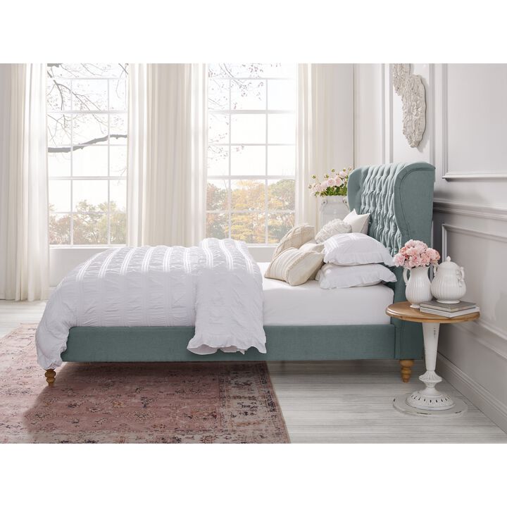 Rustic Manor Adilyn Linen Platform Bed