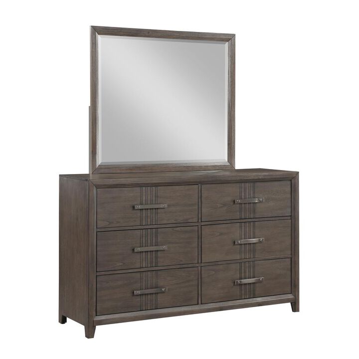 New Classic Furniture Landon Dresser-Walnut