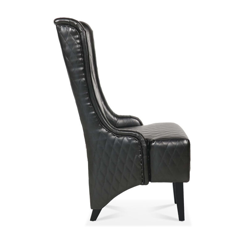 23" Wide Wing Back Chair, Side Chair For Living Room