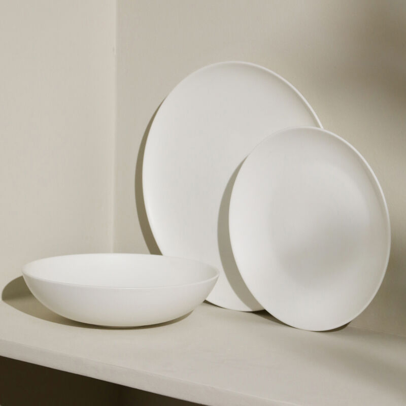 Stone Lain Taglio Bone China 12 Piece Dinnerware Set