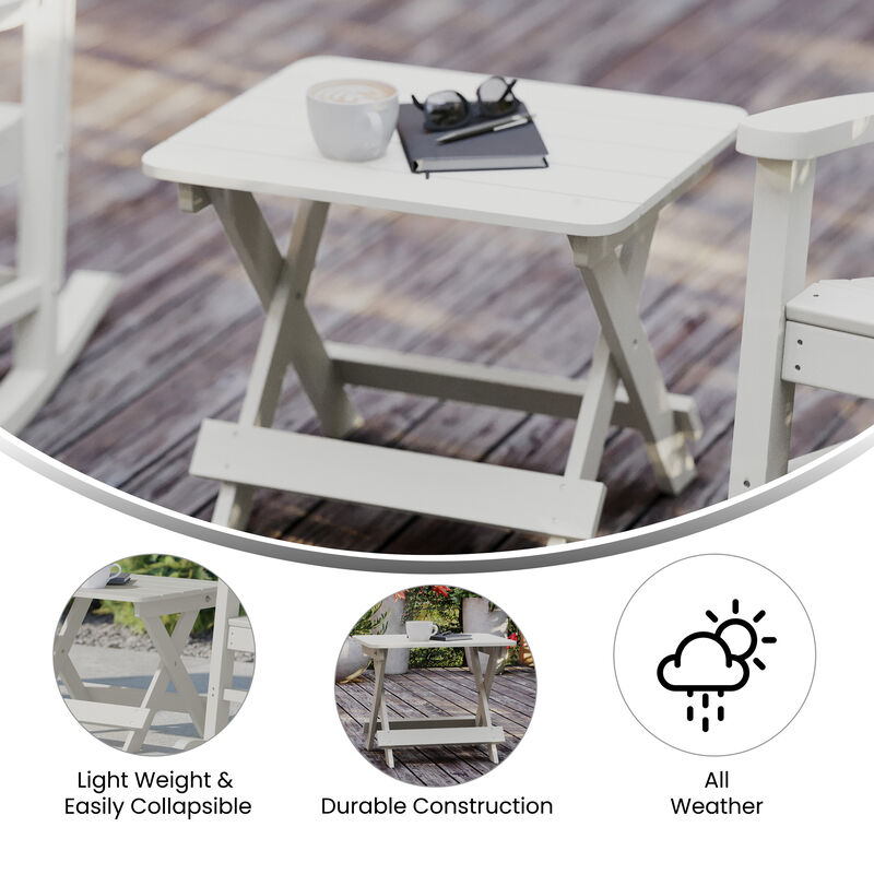Plastic Adirondack Tables