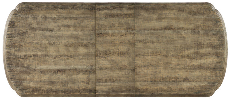 La Grange Le Vieux 86in Double Pedestal Table w/2-18in Leaves