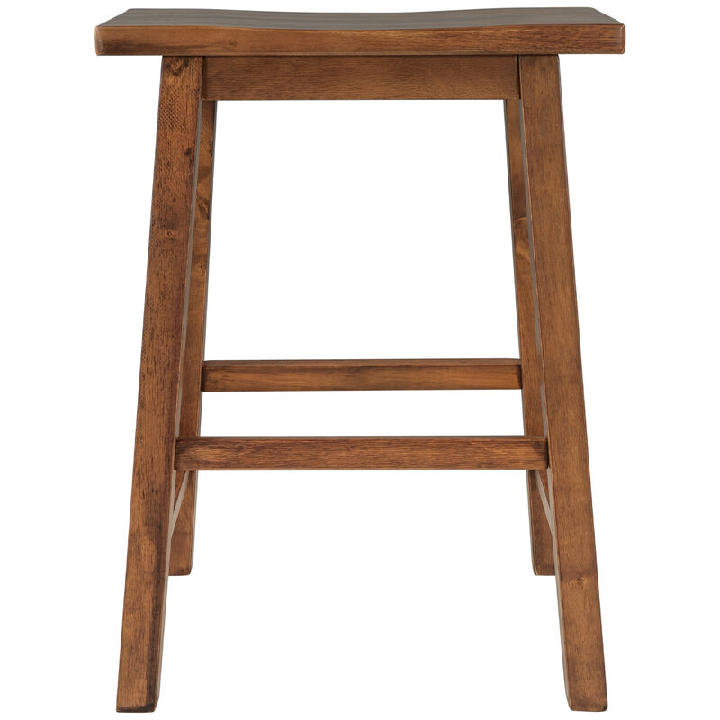 2-Piece Counter Height Stools Space-Saving Kitchen & Dining Chairs for Small Spaces