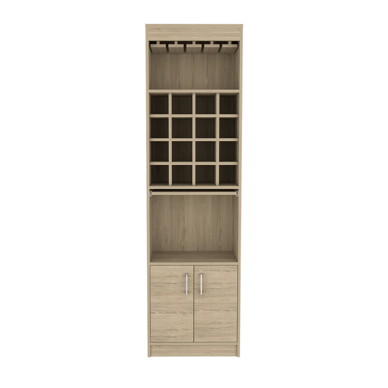 Bar Cabinet Atanasio, Living Room, Light Pine
