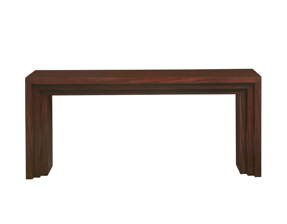 Aries Console in Belgian Chocolate