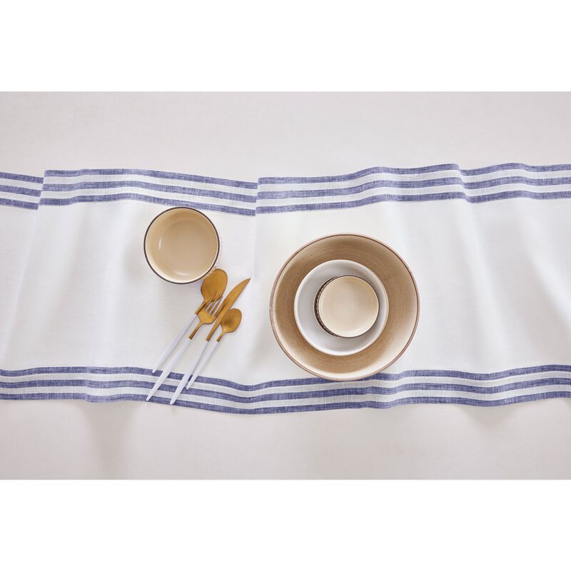 Solino Home 100% Pure Linen Table Runner | Mila