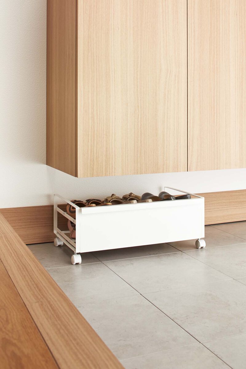 Rolling Shoe Rack