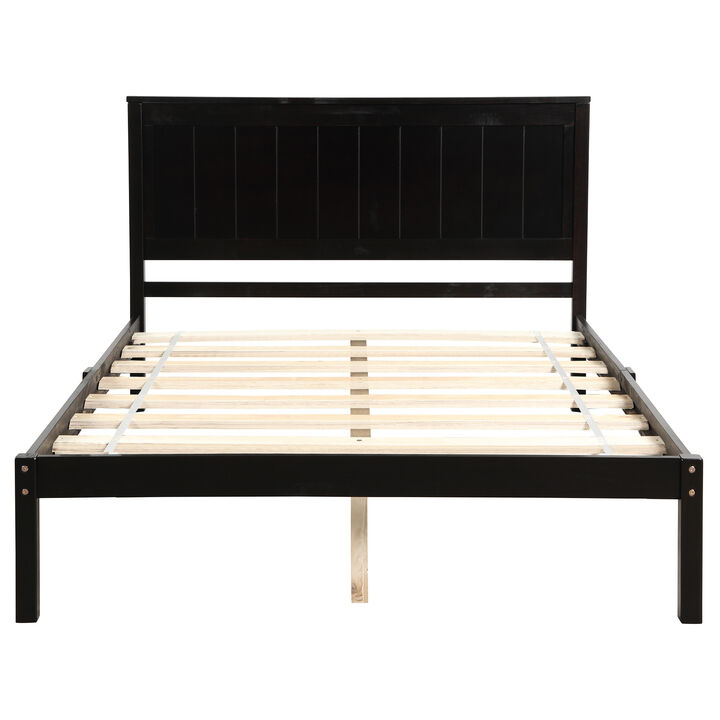 Merax Platform Bed Frame with Headboard