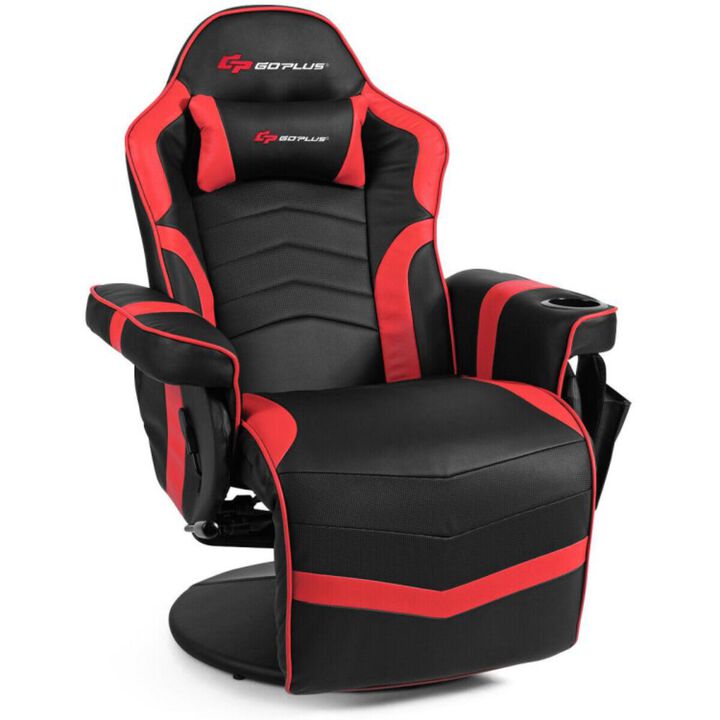 Hivvago Ergonomic High Back Massage Gaming Chair with Pillow