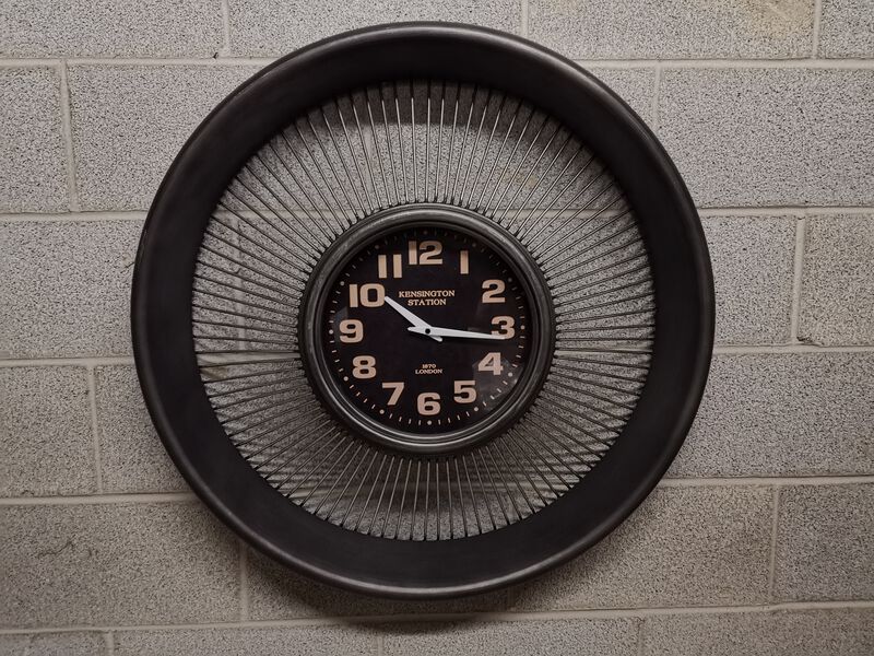 Jet Engine Wall Clock