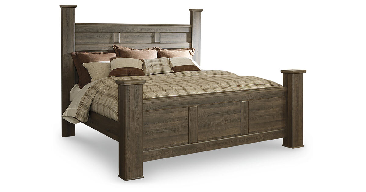 Juararo California King Poster Bed
