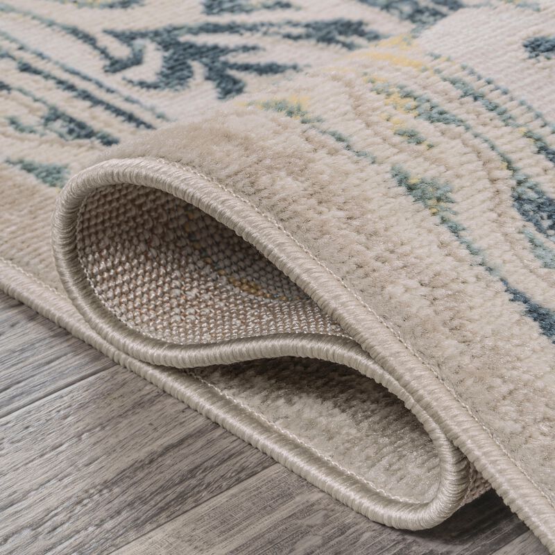 Rosalia Cottage Medallion Area Rug