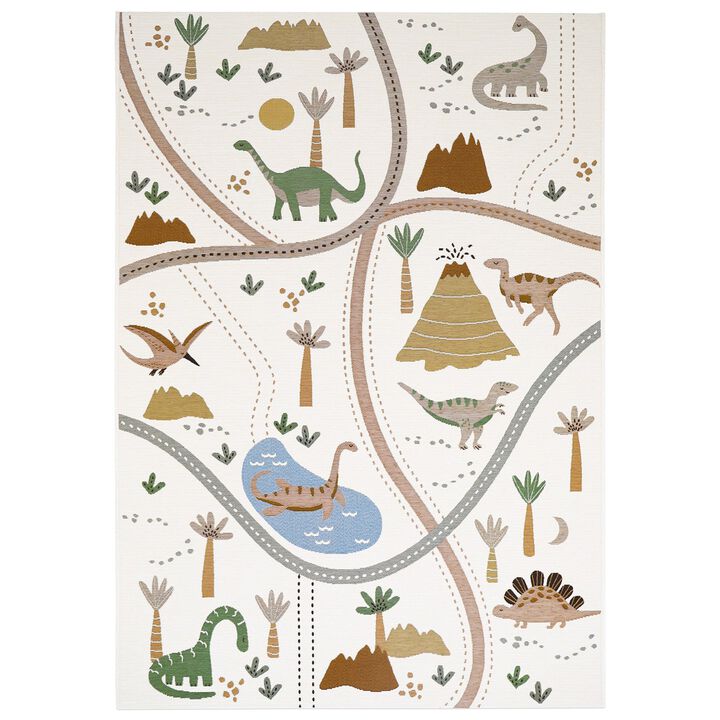 RUG LITTLE JURASIC