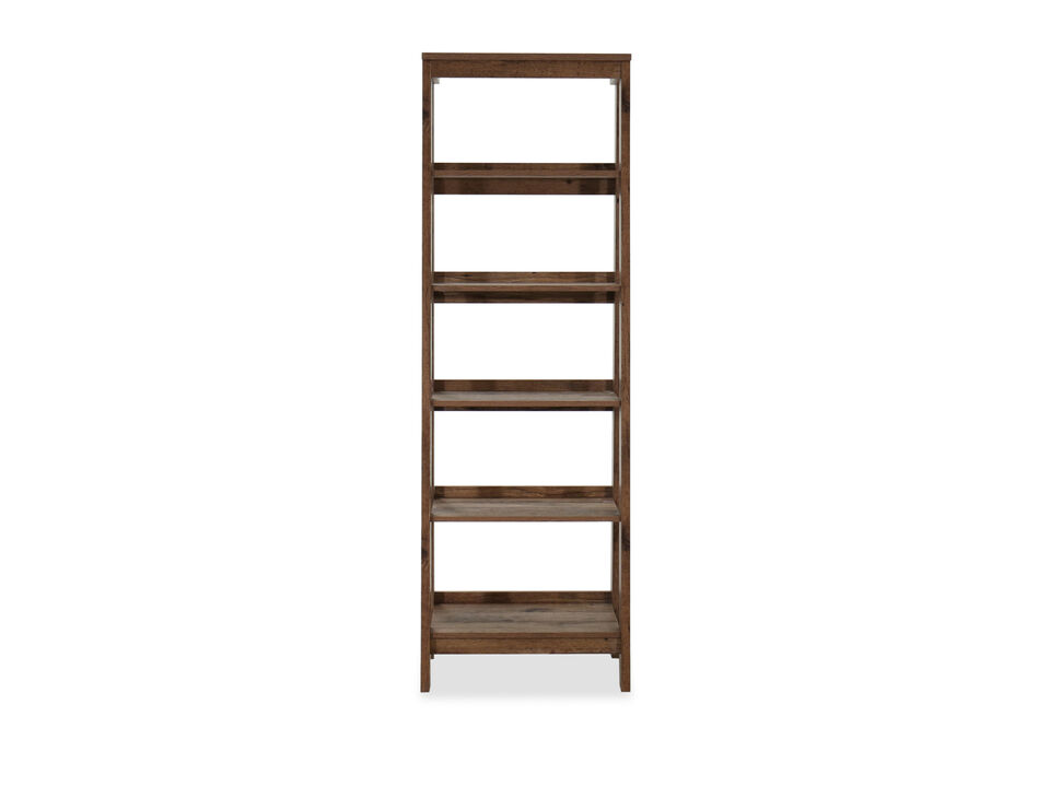 Trestle Bookcase - Brown