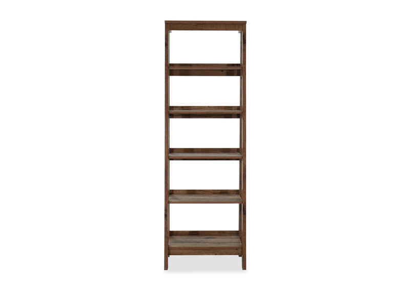 Trestle Bookcase - Brown