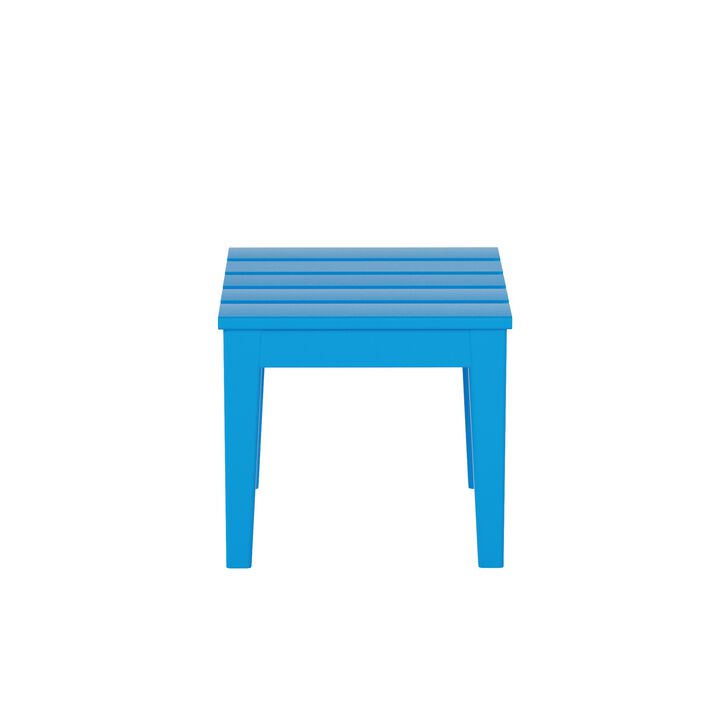 WestinTrends Outdoor Patio Modern Adirondack Side Table