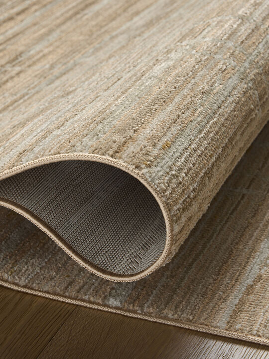 Wade WAE-03 Clay / Silver 2''3" x 3''10" Rug by Loloi II