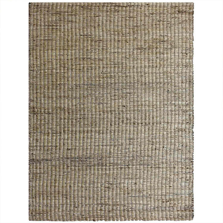 HAND WOVEN JUTE ECO-FRIENDLY Contemporary AREA RUGS  - 8'x10', Rectangle Shape, Beige Color, Contemporary, High Pile, Natural Fiber, Outdoor Indoor Handmade Area Rugs for Living Room (J00038)