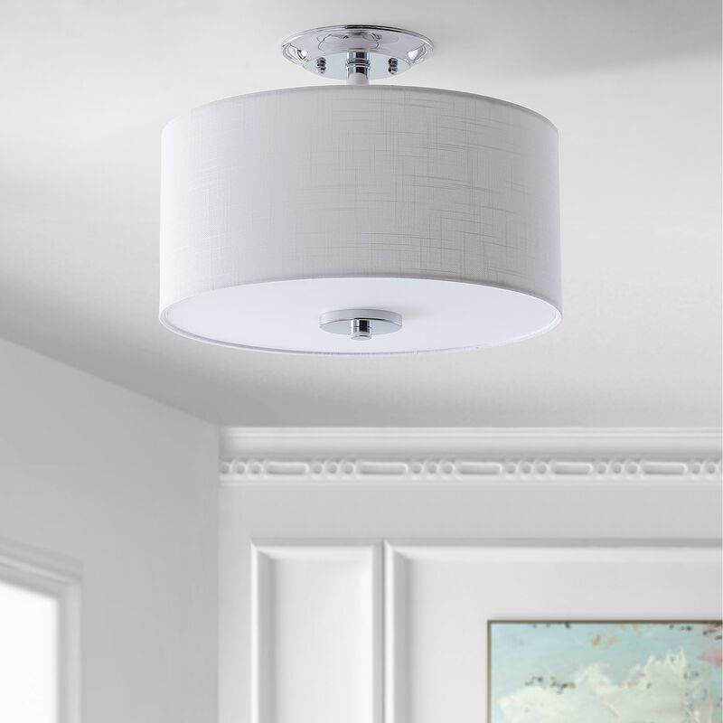 Marc Metal LED Semi Flush Mount