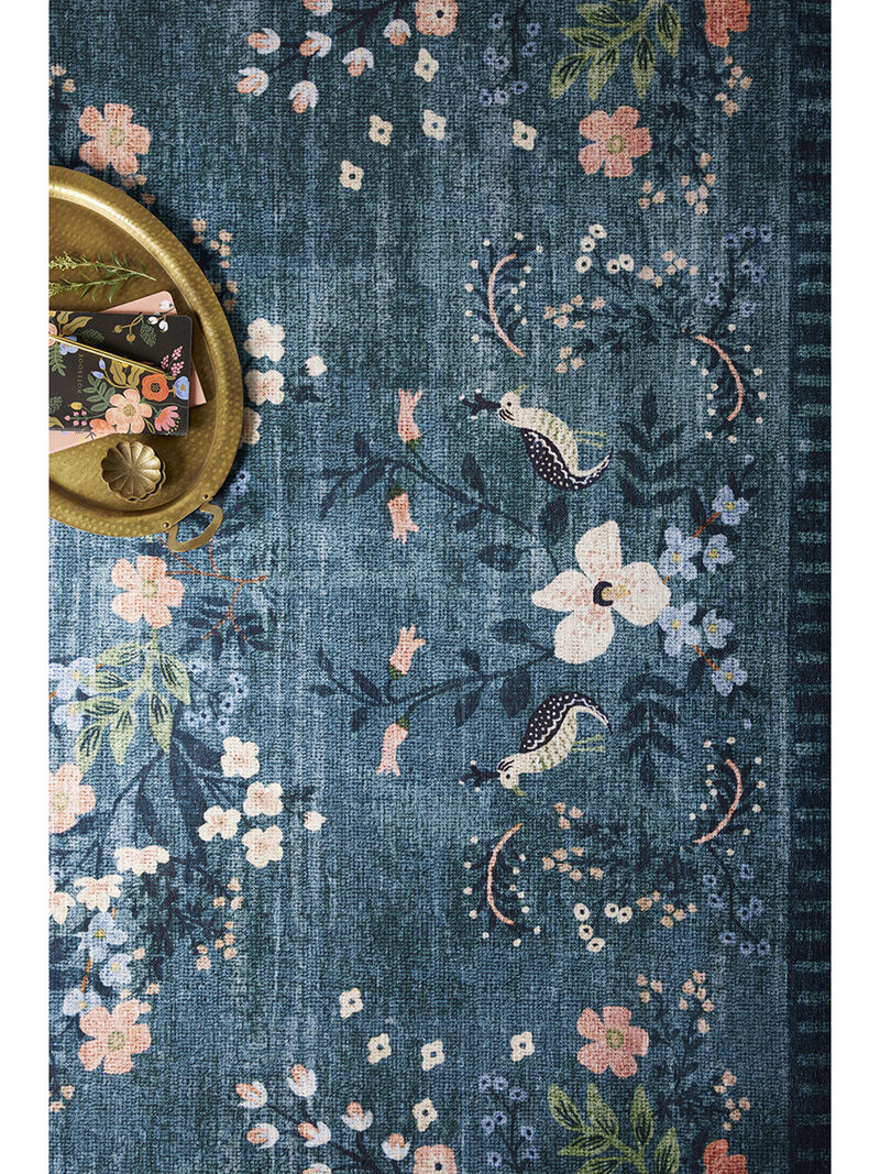 Palais PAL03 Teal 3'9" x 5'9" Rug