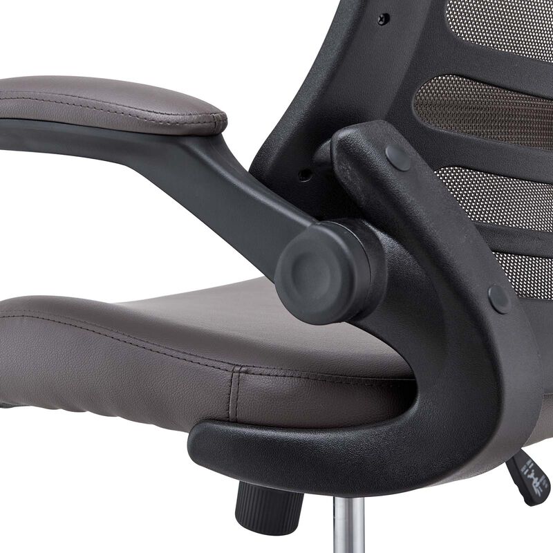 Modway Furniture - Attainment Vinyl Drafting Chair
