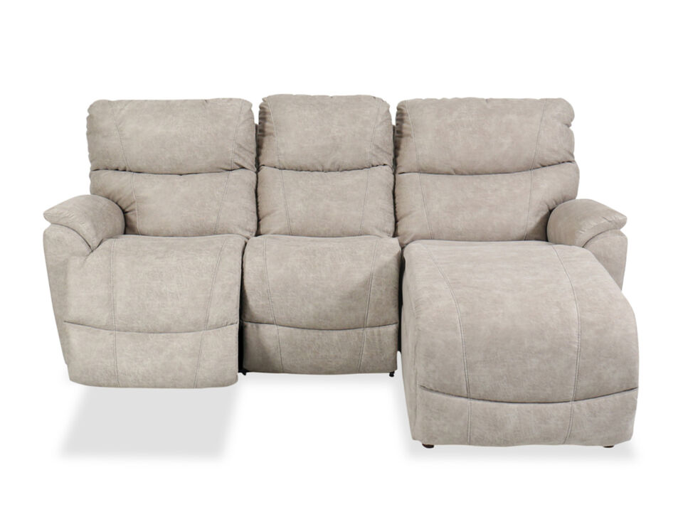 Trouper Stucco Loveseat with Chaise