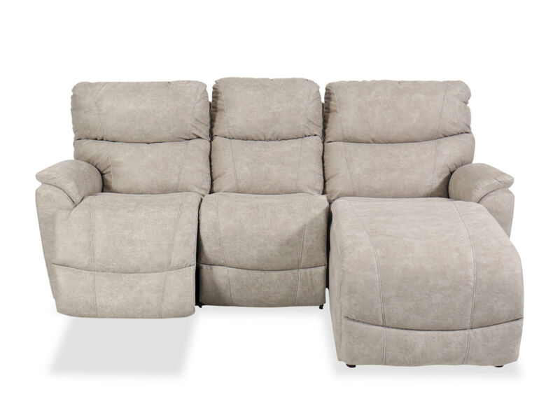Trouper Stucco Loveseat with Chaise