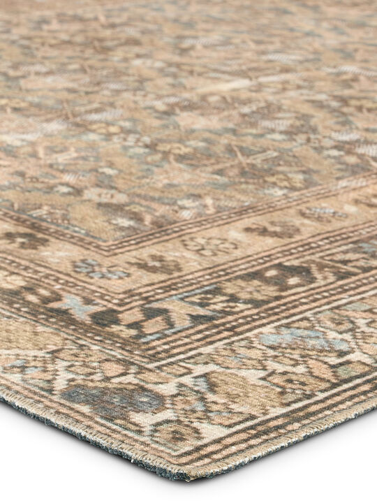 Gracia GAR09 Brown 7'6" x 9'6" Rug