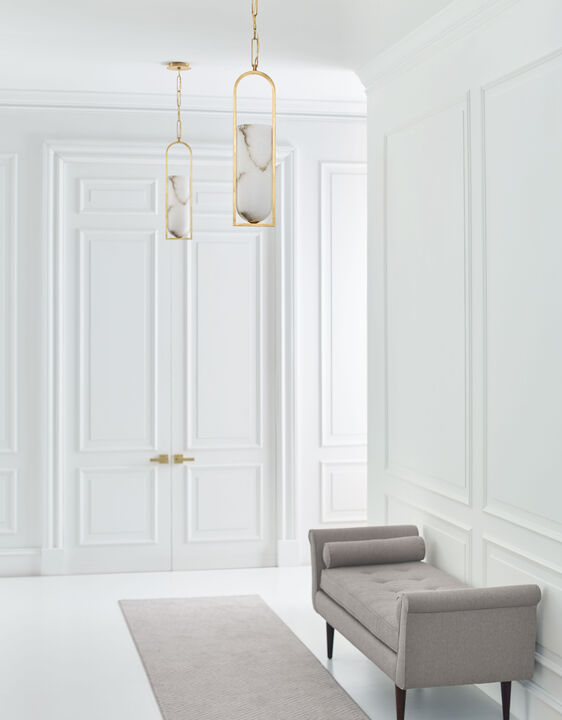 Melange Sml Elongated Pendant