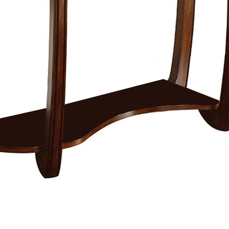 Crystal Falls Transitional Style Sofa Table-Benzara