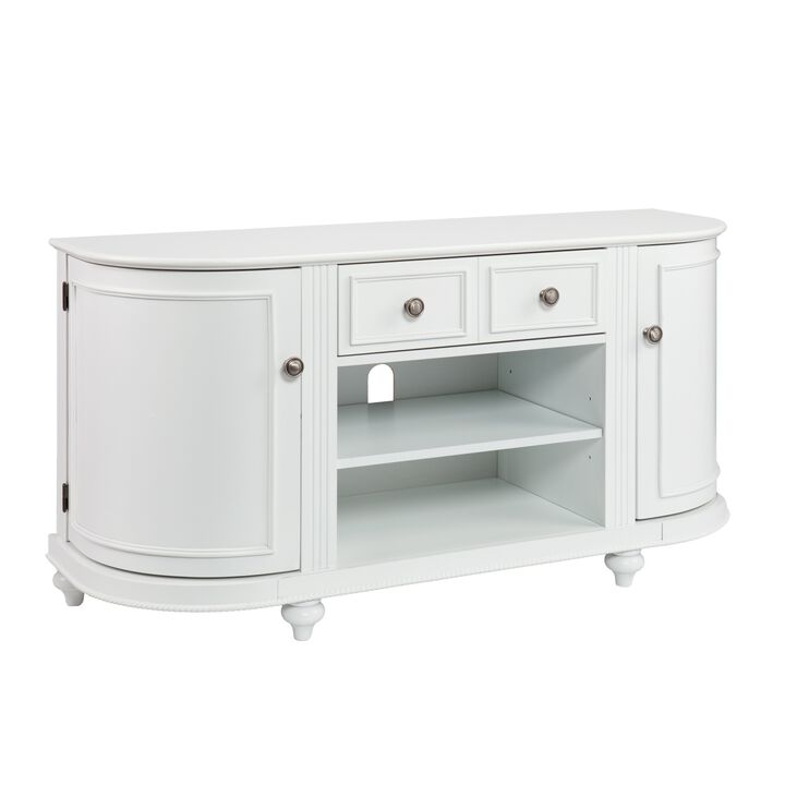 Southern Enterprises Inc. Dandridge TV/Media Stand - White