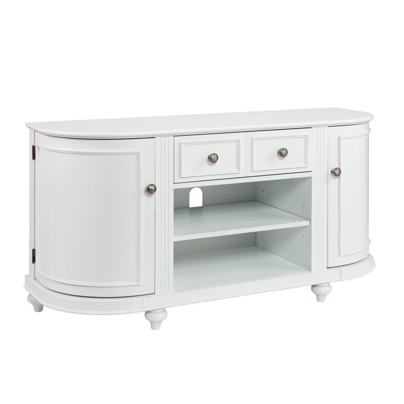 Southern Enterprises Inc. Dandridge TV/Media Stand - White