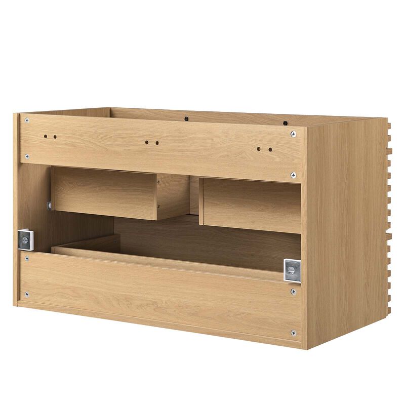 Render 36" Wall-Mount Bathroom Vanity Cabinet