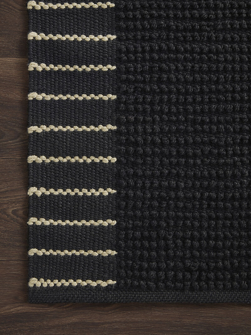 Sadie SAD01 Black 3'6" x 5'6" Rug