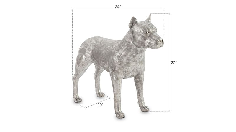 Pit Bull Sculpture