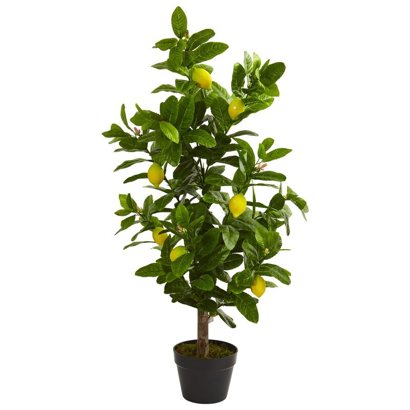Hivvago 3 Feet Lemon Artificial Tree
