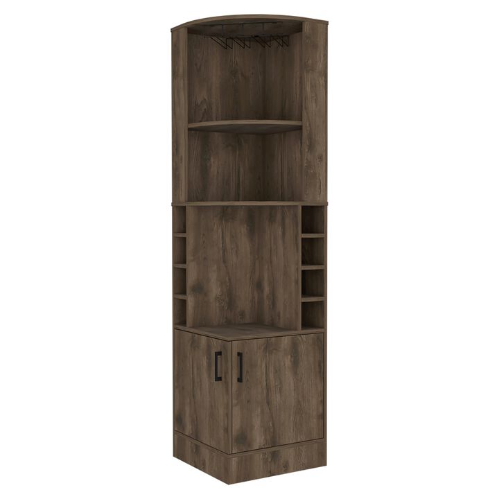Seattle Corner  Bar Cabinet