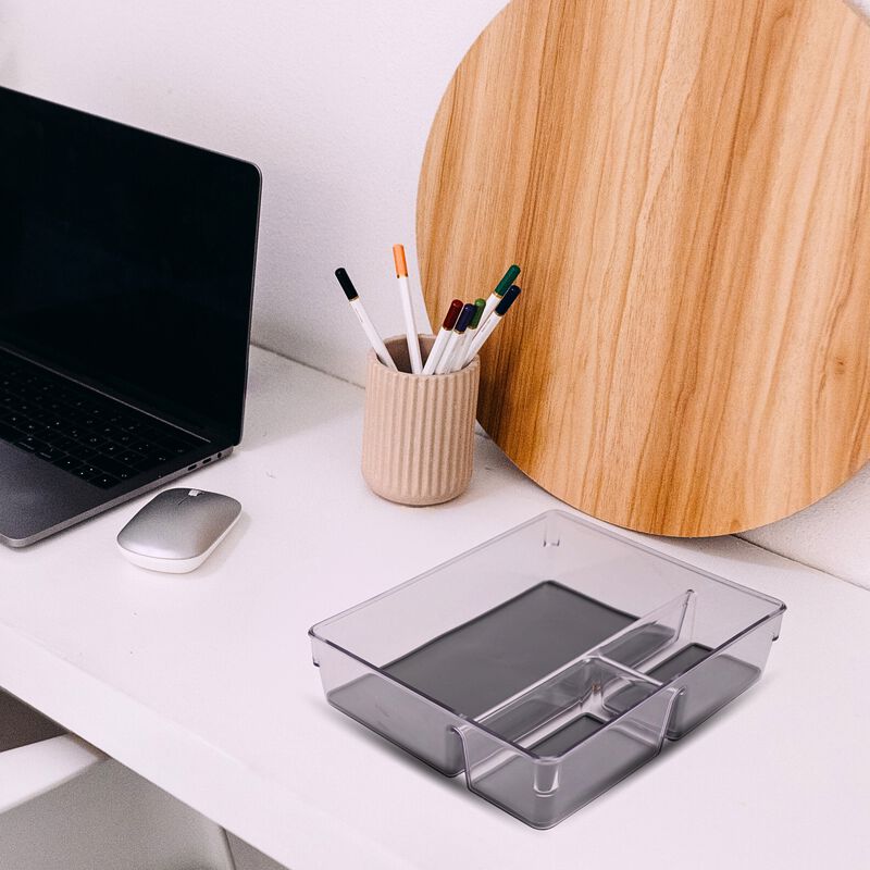 3 Compartment Acrylic Organizer Tray