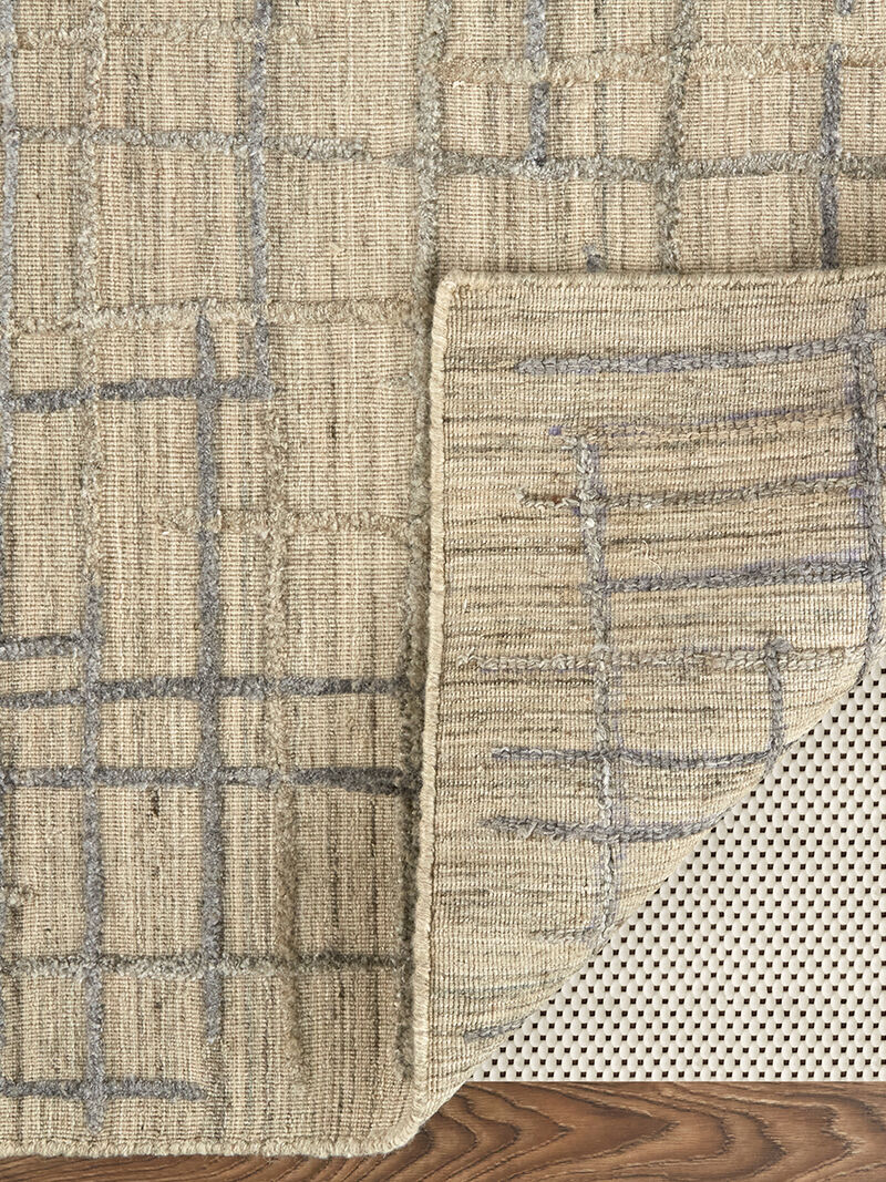 Kirkwood T8001 Beige/Silver 8' x 10' Rug By Thom Filcia