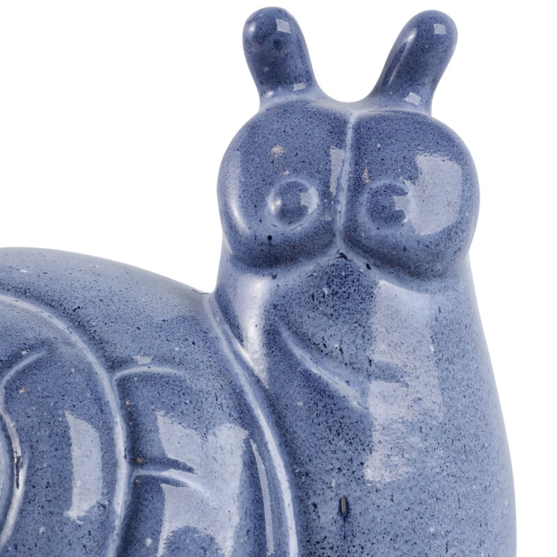 8" Garden Snail Reactive Finish,